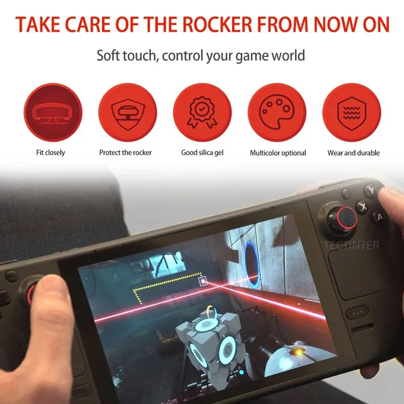 Silicone Thumb Grips for PS5/PS4/Xbox Controllers, Set of 4