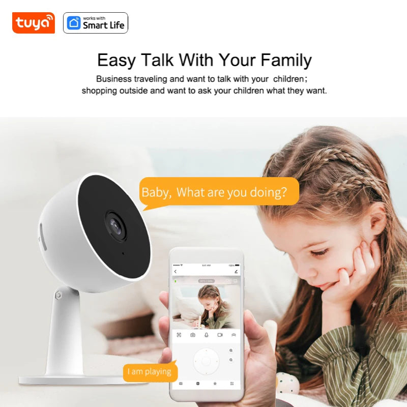1080p WLAN Sicherheitskamera mit Bewegung & Audio