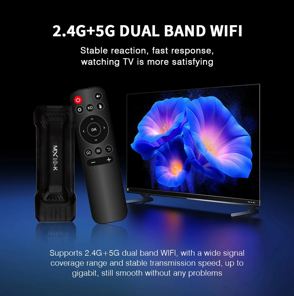 4K Android TV Stick with Google TV &amp; Dual-Band Wi-Fi