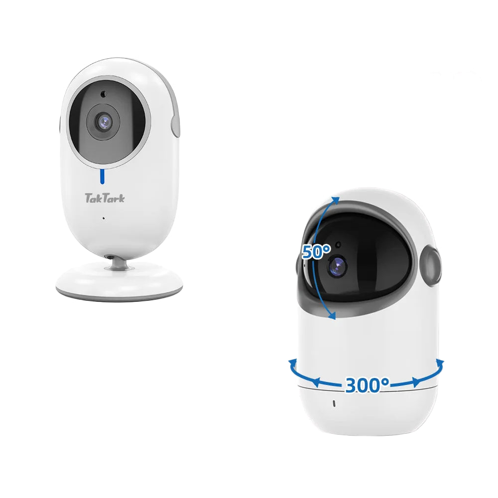 Video Babyphone 4,3" mit Zoom & Nachtsicht