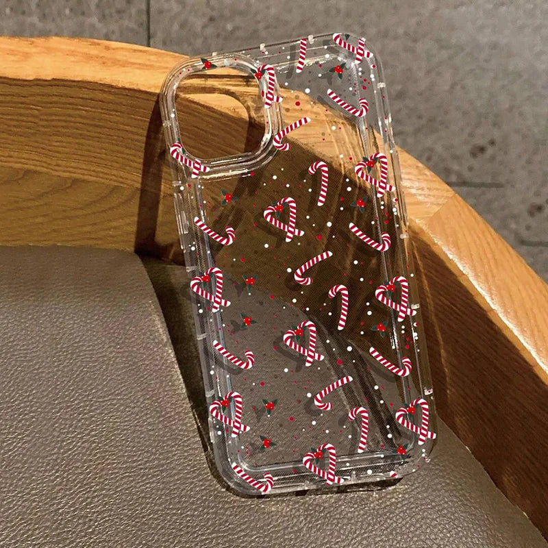 Winter Weihnachtsmuster Hülle für iPhone 17