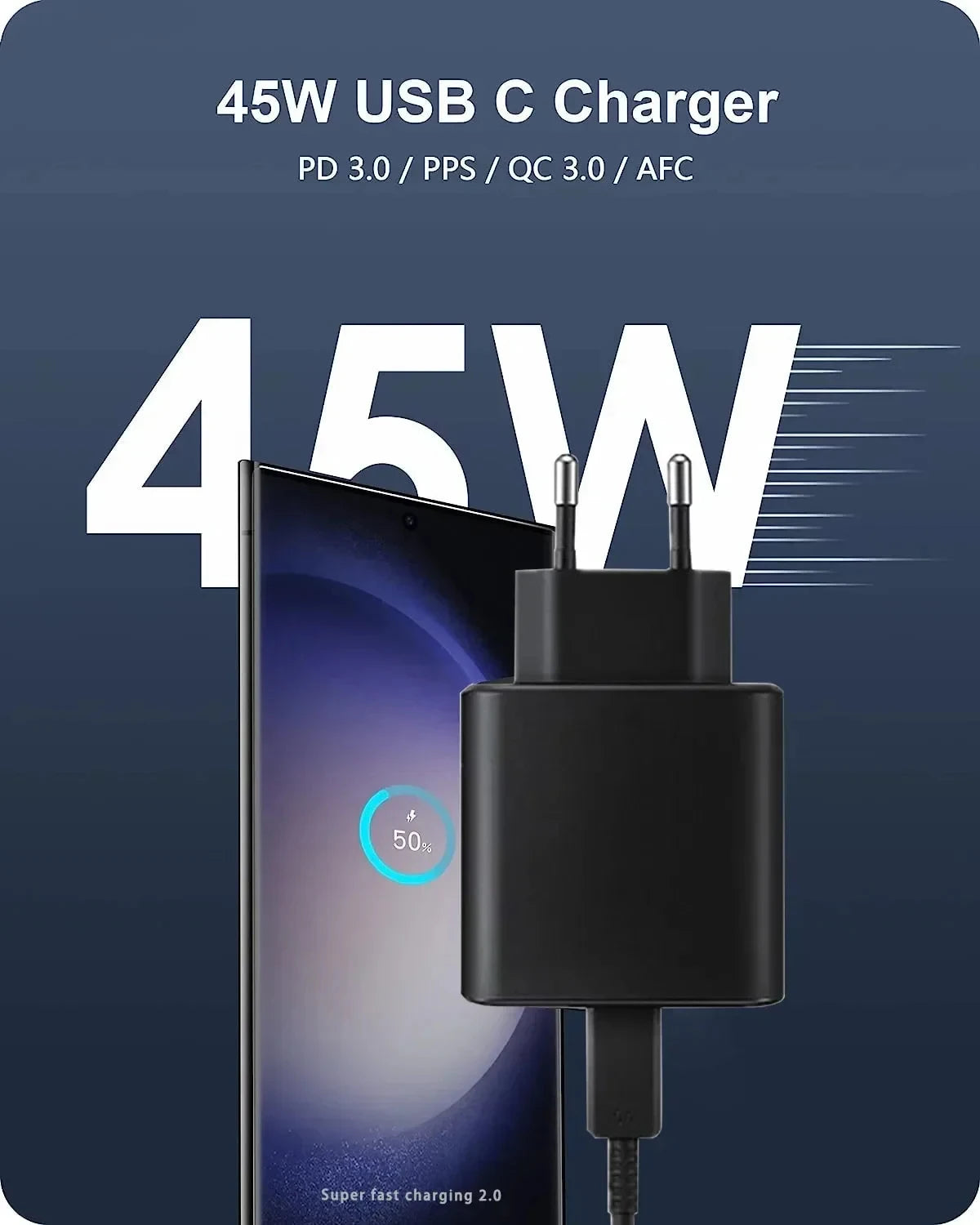 45W Typ-C Schnellladegerät