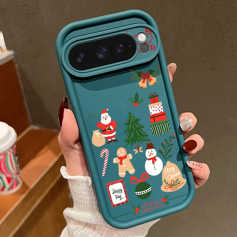 Merry Christmas TPU phone case for Google Pixel