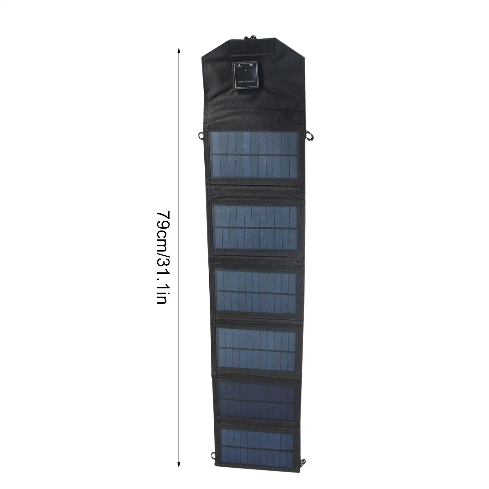 120W Foldable Solar Charger with Dual USB