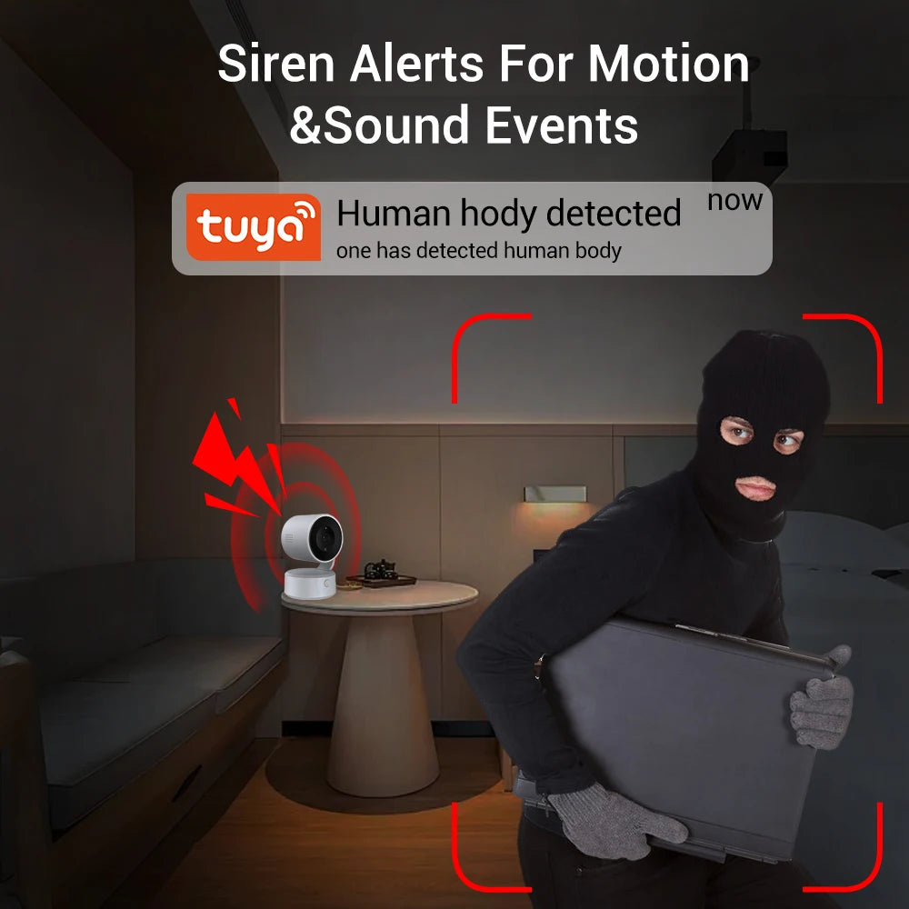 Intelligenter 5MP Baby Monitor mit Nachtsicht