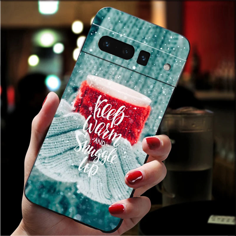Winter TPU Hülle für Google Pixel 8, 9 & 10 Serie