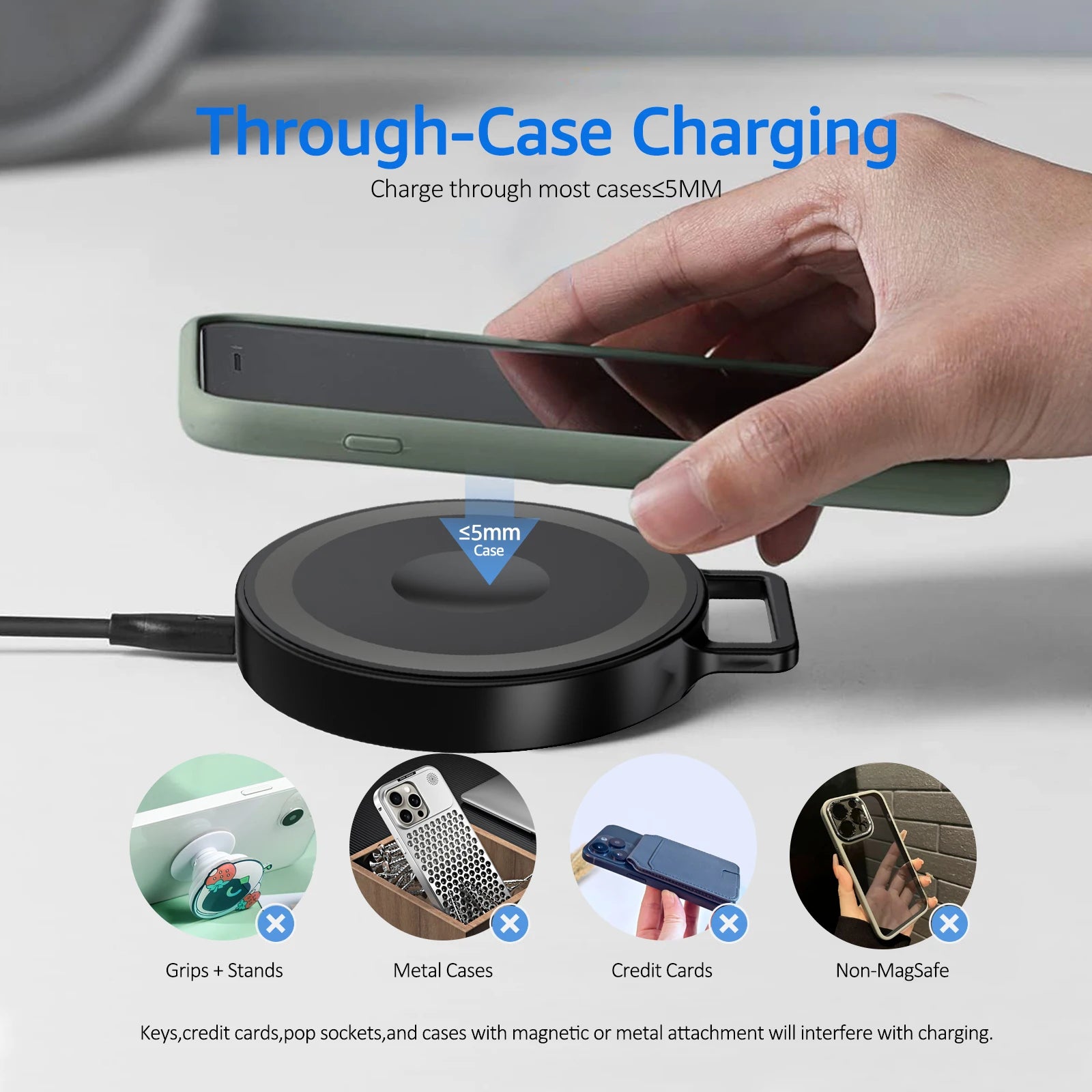 Magnetisches Schnelllade-Dock für iPhone & Apple Watch