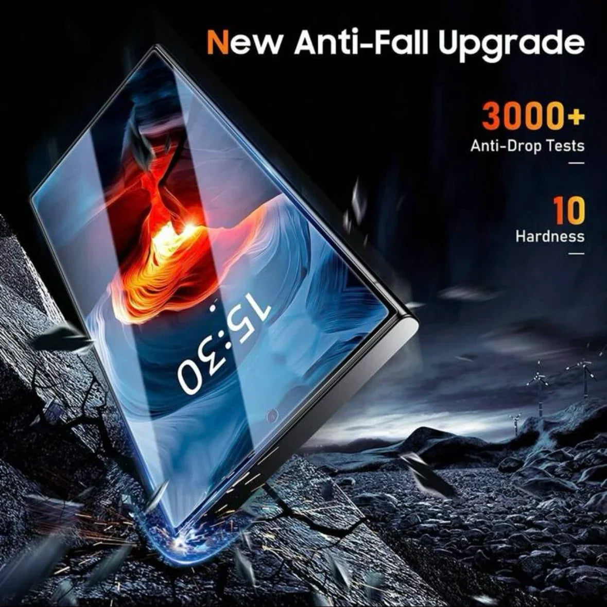 2er Set Gehärtetes Glas für Samsung Galaxy