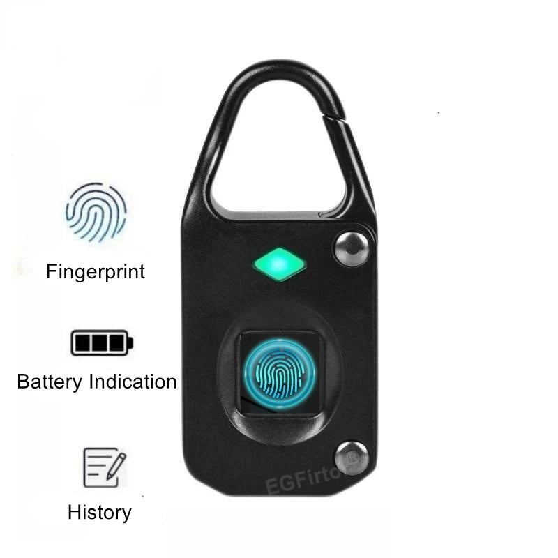 Mini Fingerabdruck-Vorhängeschloss mit Tuya App