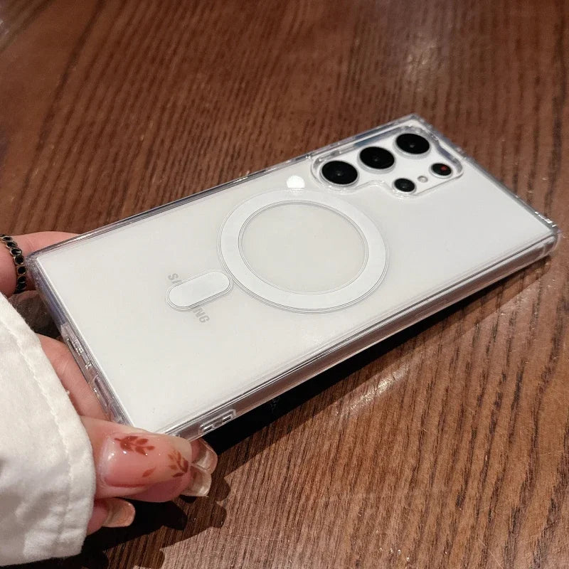 Magnetische Wireless Hülle für Samsung Galaxy S25