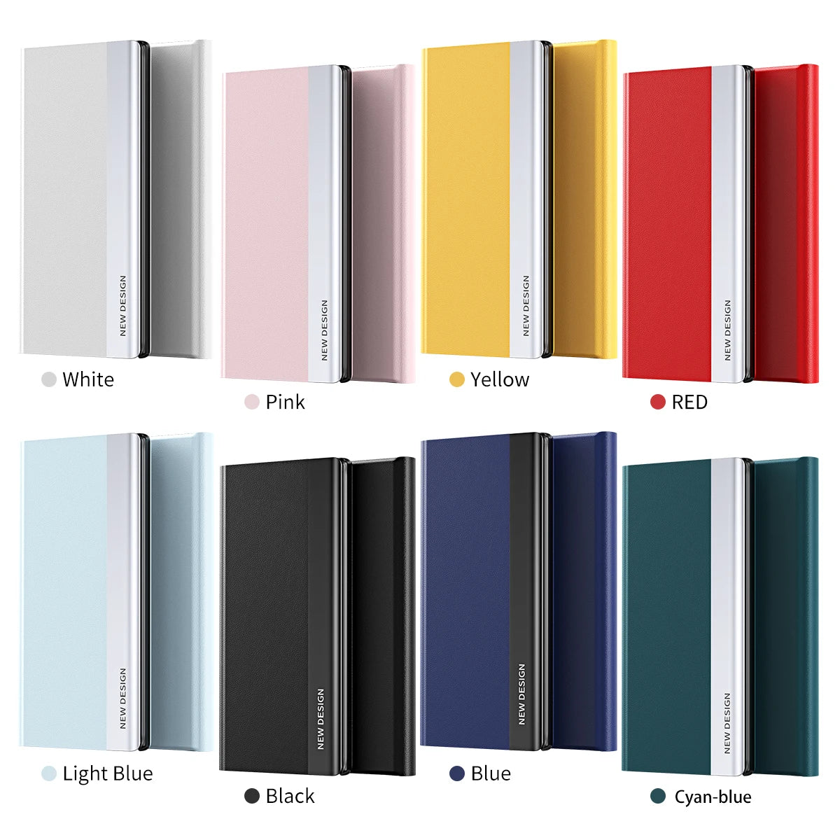 Luxuriöse Leder Wallet Hülle für Samsung Galaxy S10 bis S25