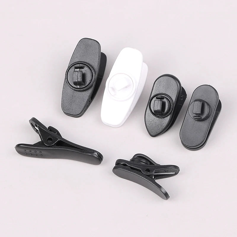 Kopfhörer Kabelclips 10er Set für MP3 & Handy