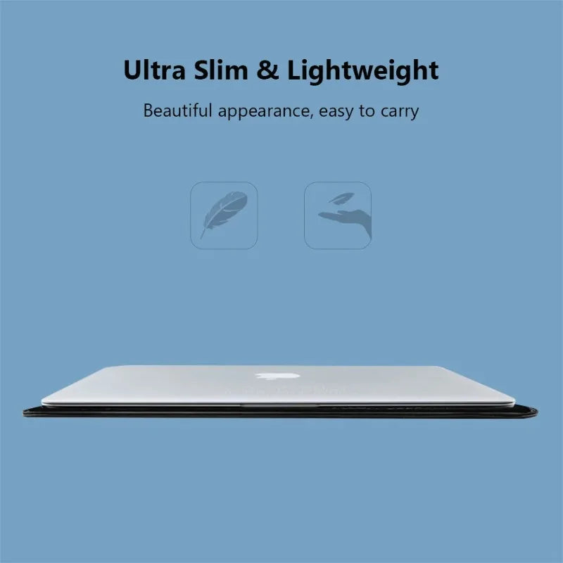 Krokodil-Leder Laptop Sleeve MacBook