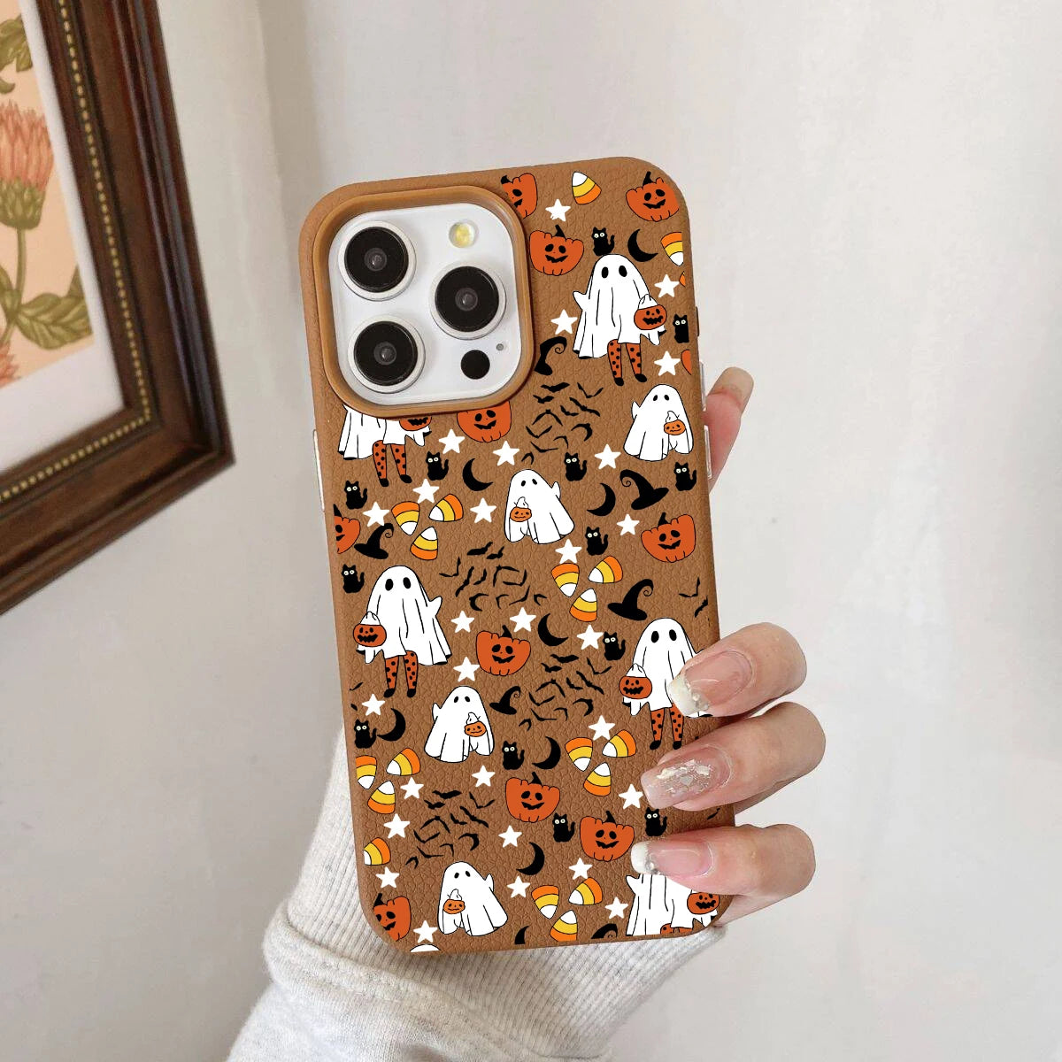 Herbst Kürbis Kaffee Hülle für Galaxy S25