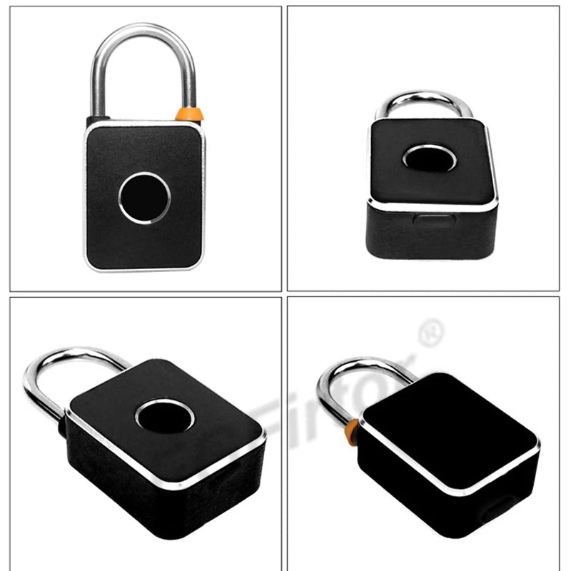 Mini Smart Vorhängeschloss mit Fingerabdruck & App