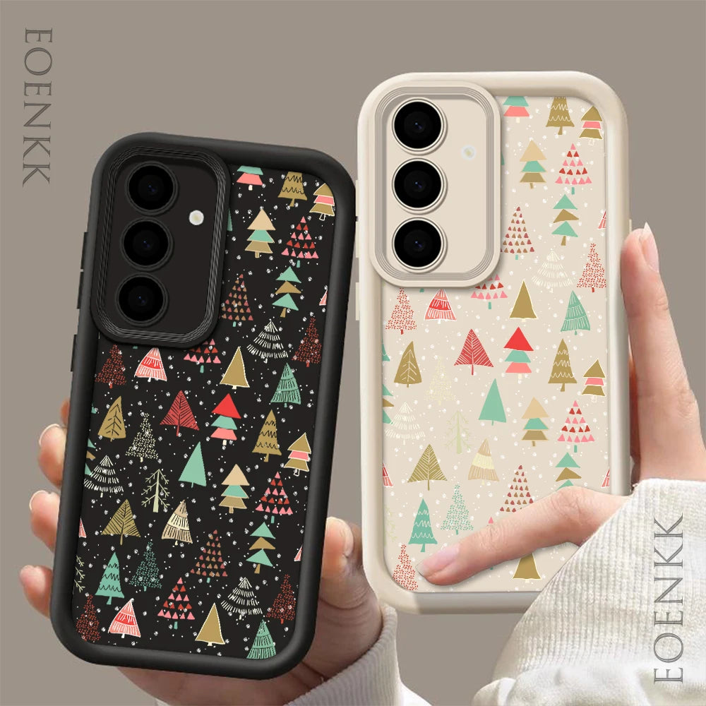 Silvester Weihnachtsmütze Handyhülle für Samsung S25