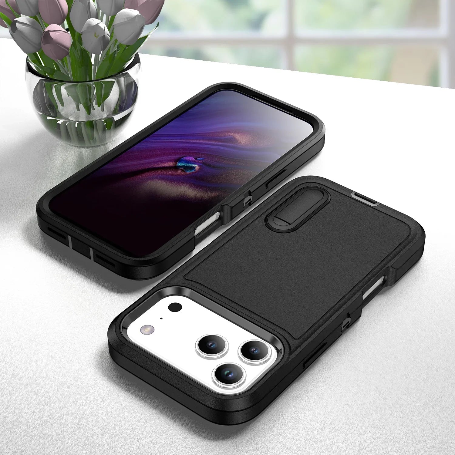 Harte Rüstungshülle für iPhone 17