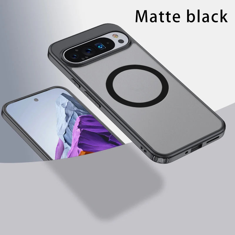 Magsafe Pixel Hülle Weiß & Klar