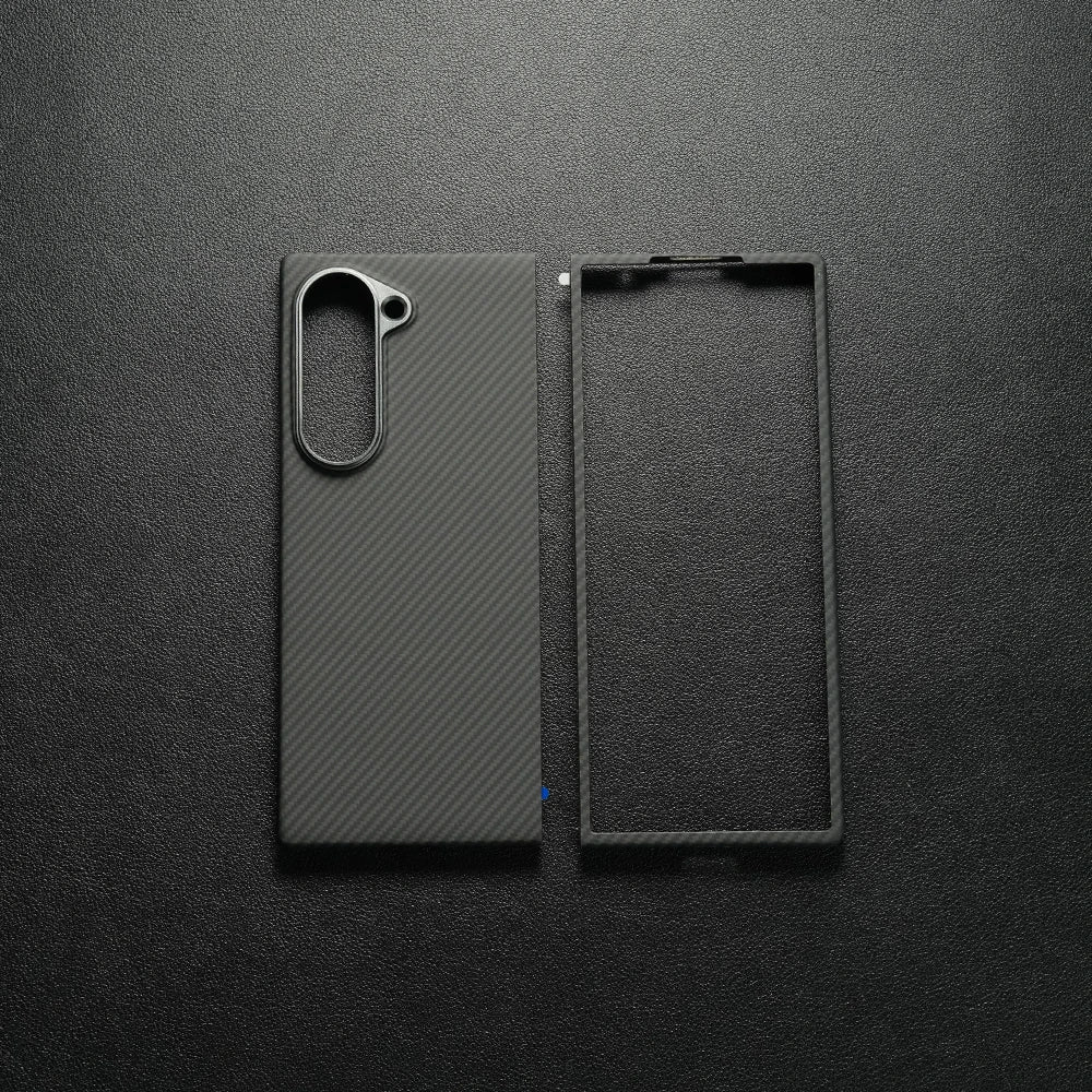 Echtes Fiber Magnet Case für Galaxy Z Fold 7/6 S25