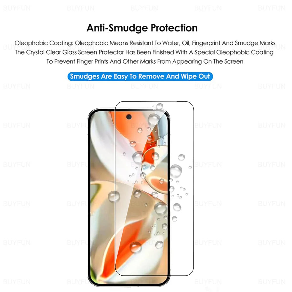 6-in-1 Panzerglas für Google Pixel Modelle