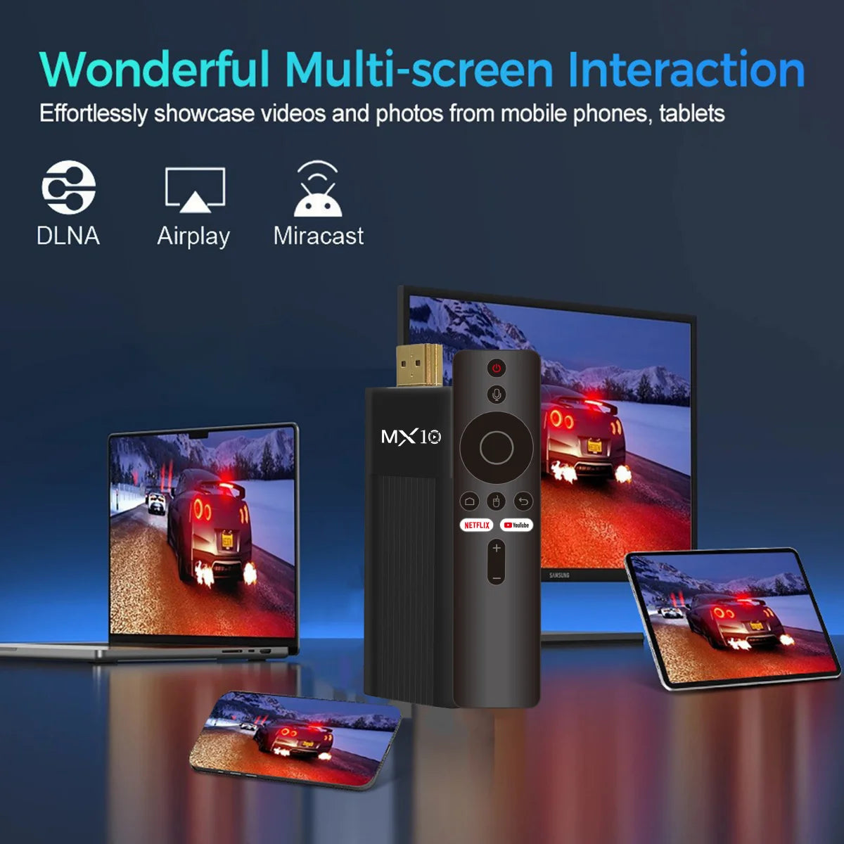 4K TV Stick Android 13 Mini Box
