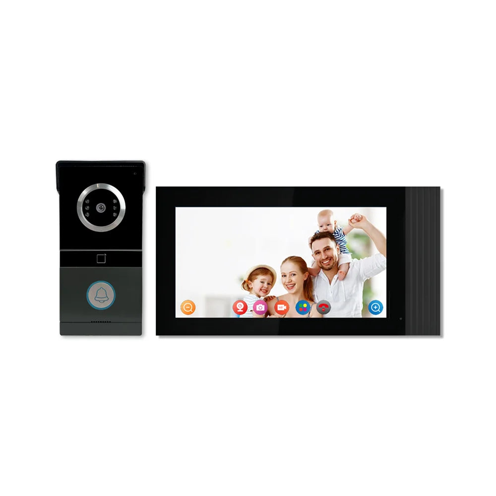 Tuya 7" WLAN Video-Türklingel mit Kamera & Intercom