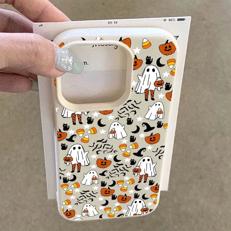 Halloween Kürbis Geist TPU Hülle für iPhone