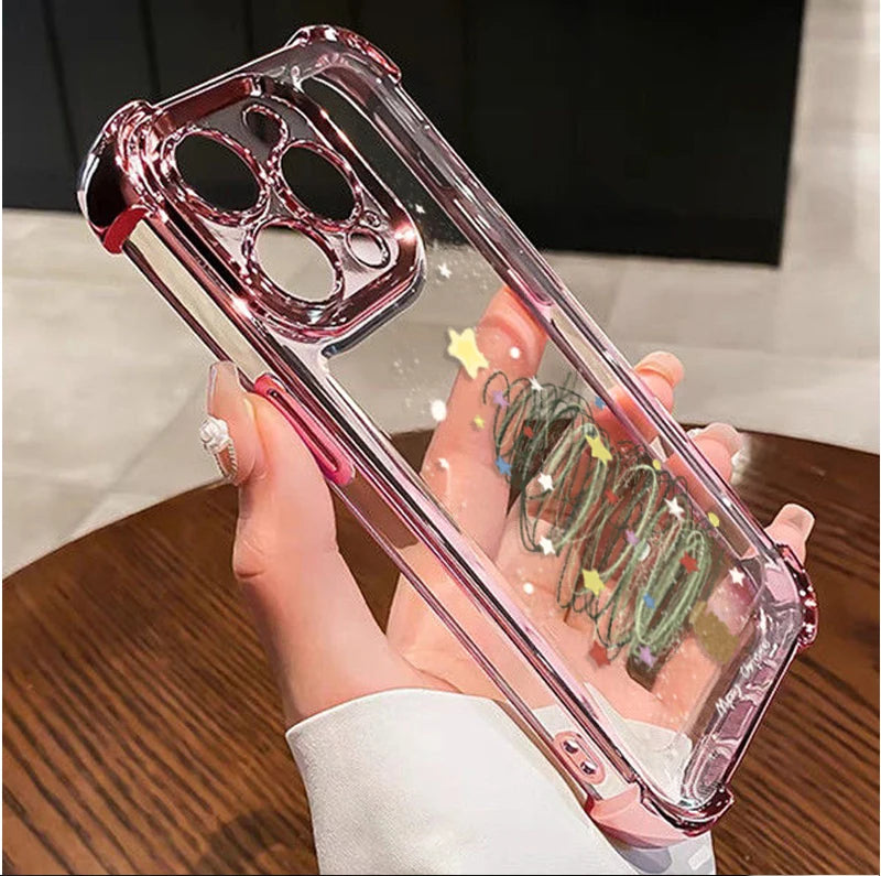 Weihnachts Handyhülle TPU für Google Pixel 8 9 10 Luxus Design