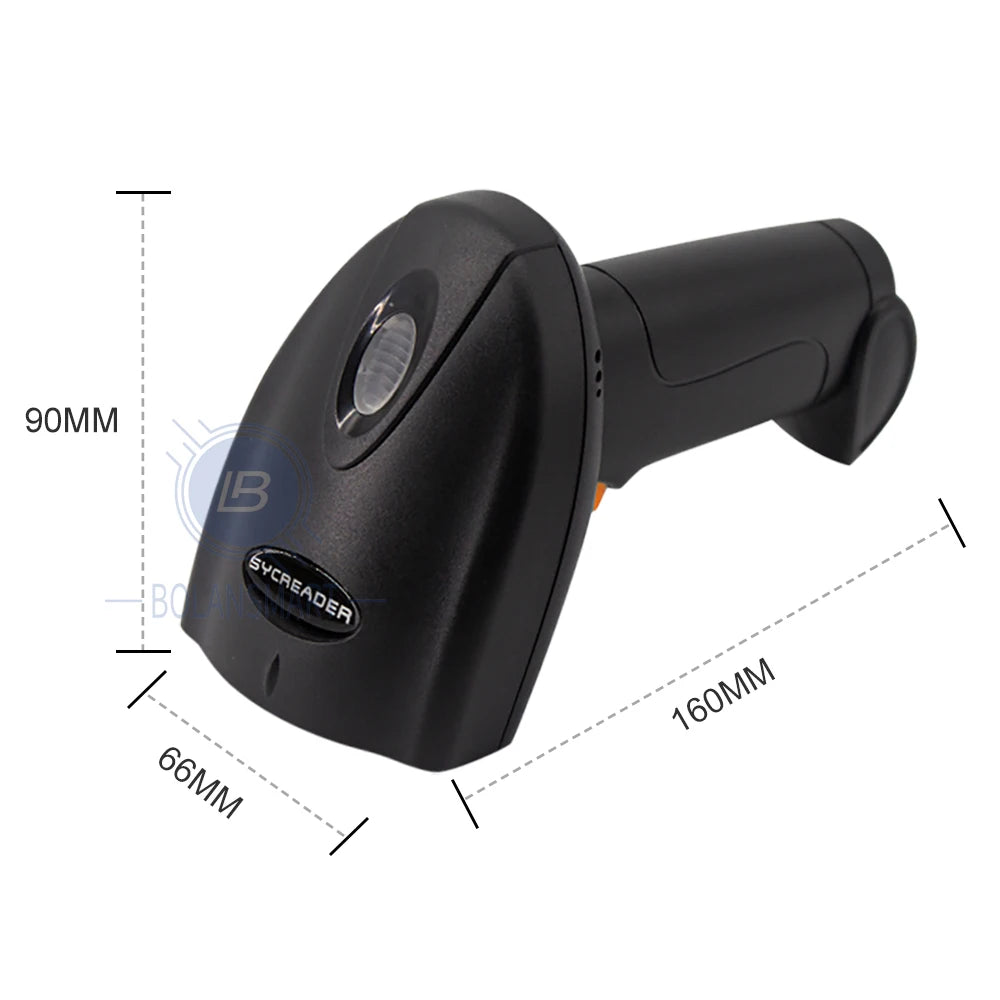 2D Bluetooth Kabel Scanner Tragbarer QR PDF417 Reader
