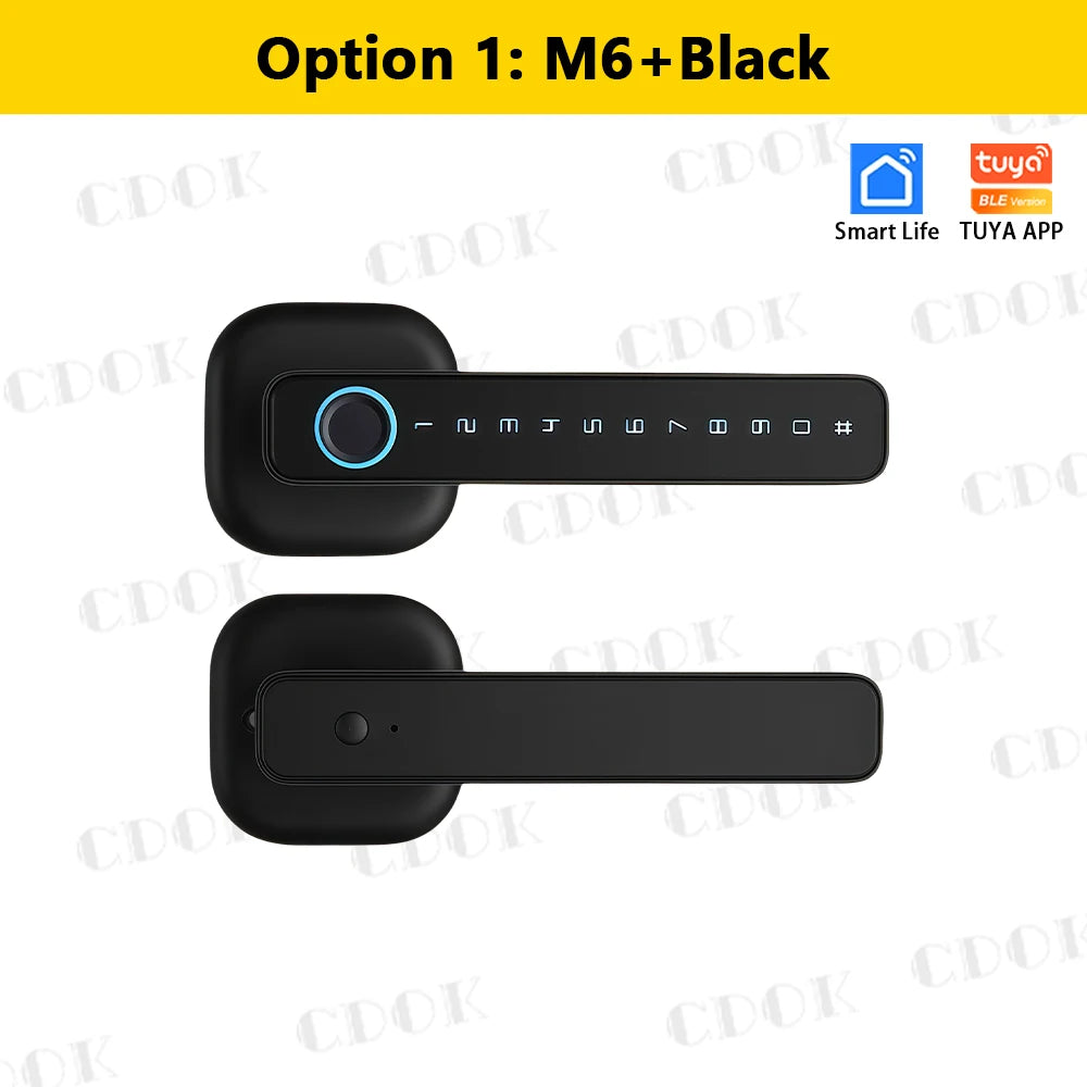 Bluetooth Türschloss mit Fingerabdruck und Passwort