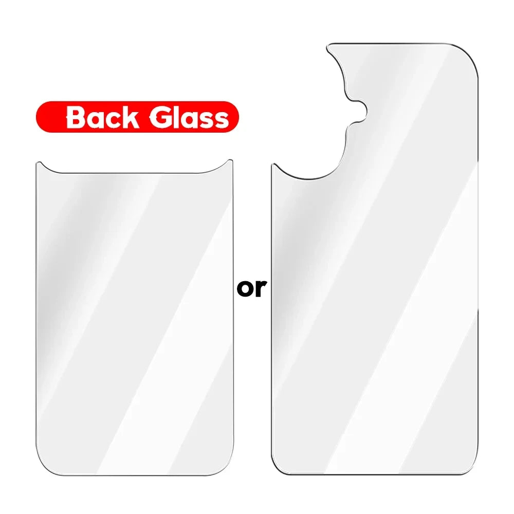 6-in-1 Panzerglas Set mit Kamera Schutz für iPhone 17