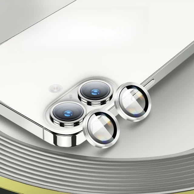 Aluminum camera protective ring for iPhone 17
