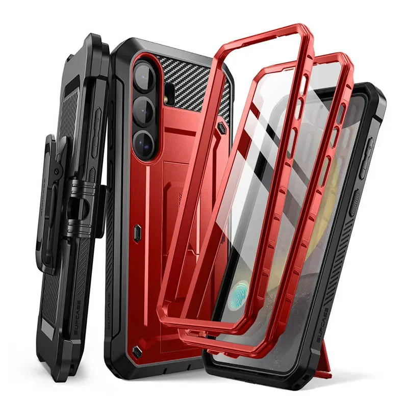 Militärische Schutzhülle mit Displayschutz für Galaxy S25+