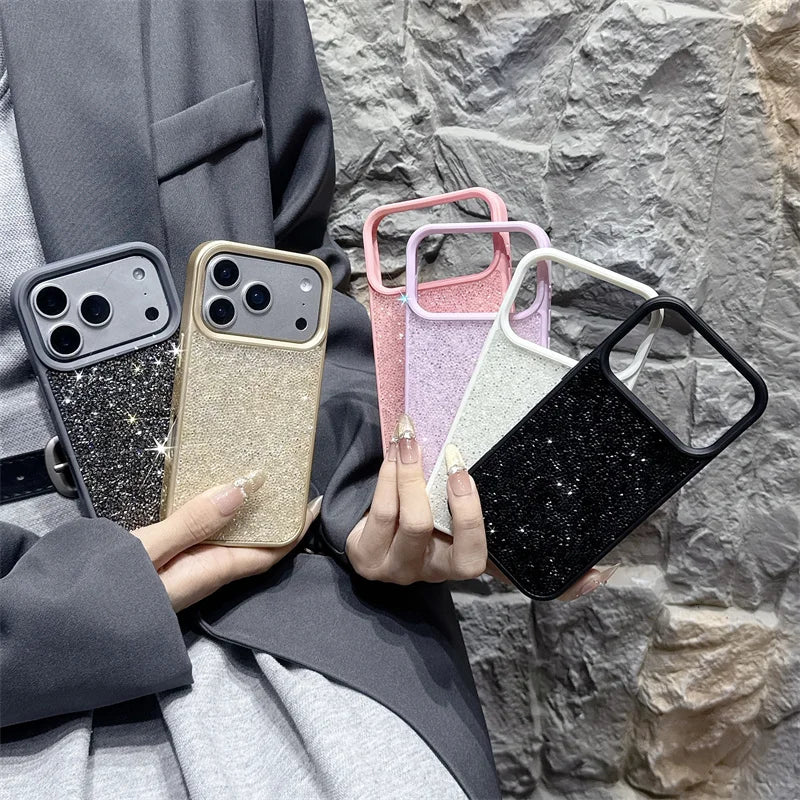 Glitzernde Luxus-Hülle für iPhone 17 Serie