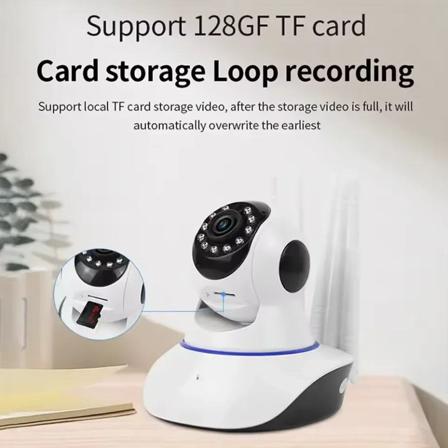 WLAN IP-Kamera Innen mit App, 1080P, Bewegungssensor