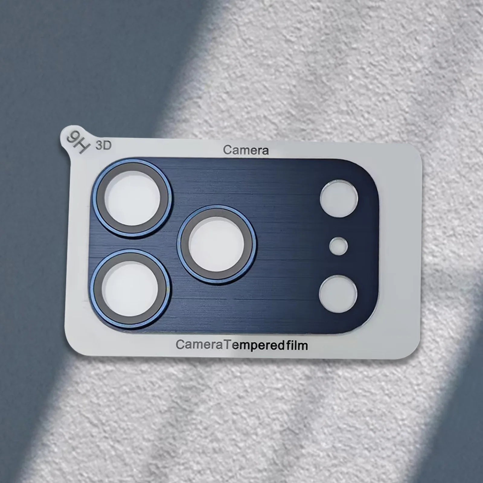 Gebürstetes Metall Kamera Schutzglas für iPhone 17 Serie