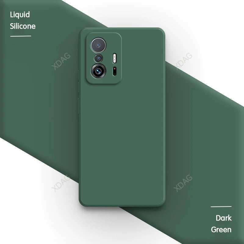 Halb-Hülle aus Flüssigsilikon Xiaomi 11T Pro