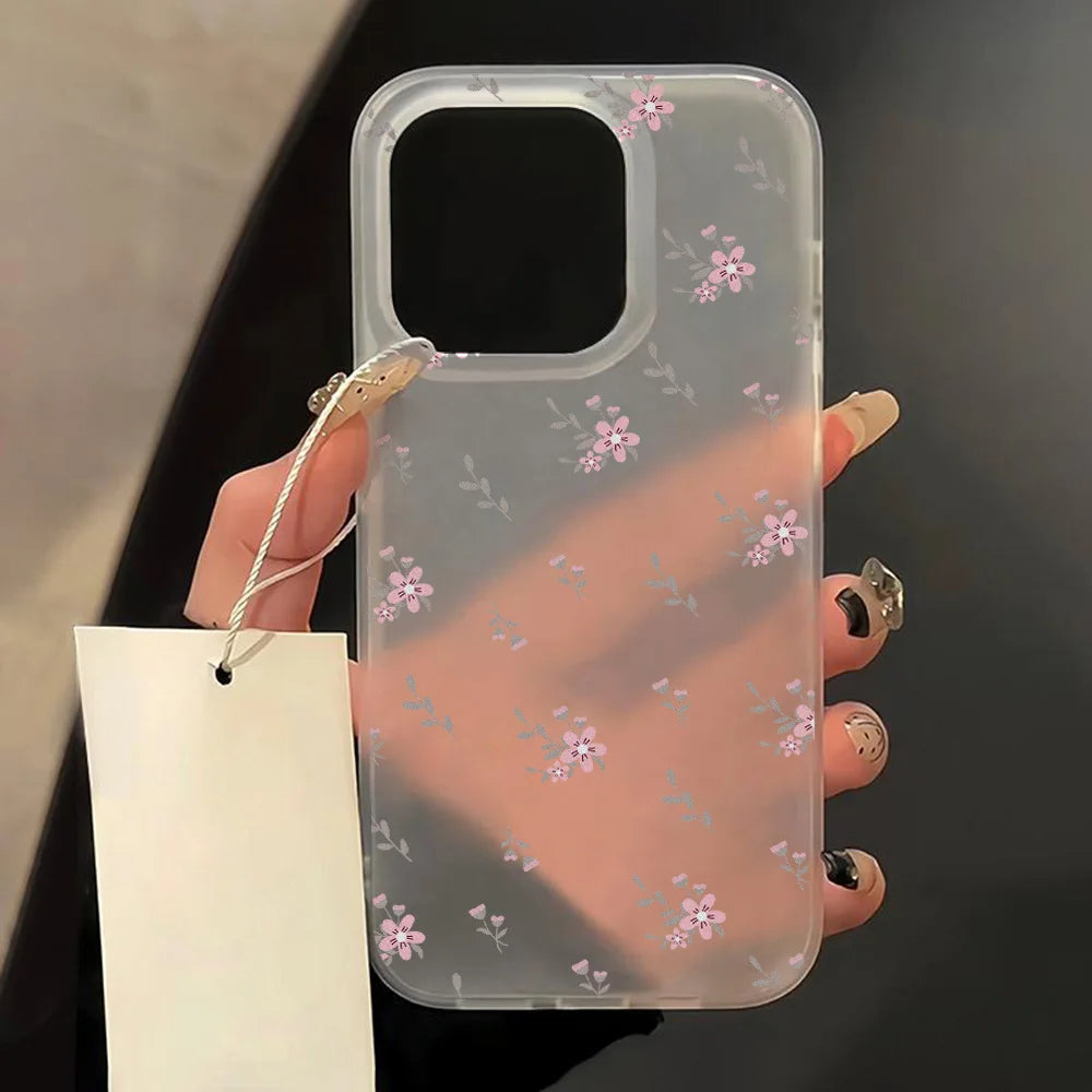 Blumen Handyhülle für iPhone 17 Pro Slim Case