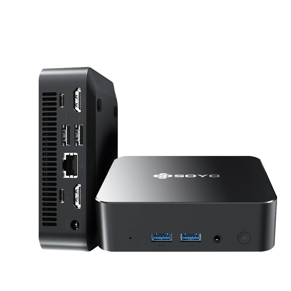 Kompakter Mini-PC Intel N150 16GB RAM 512GB SSD Win11