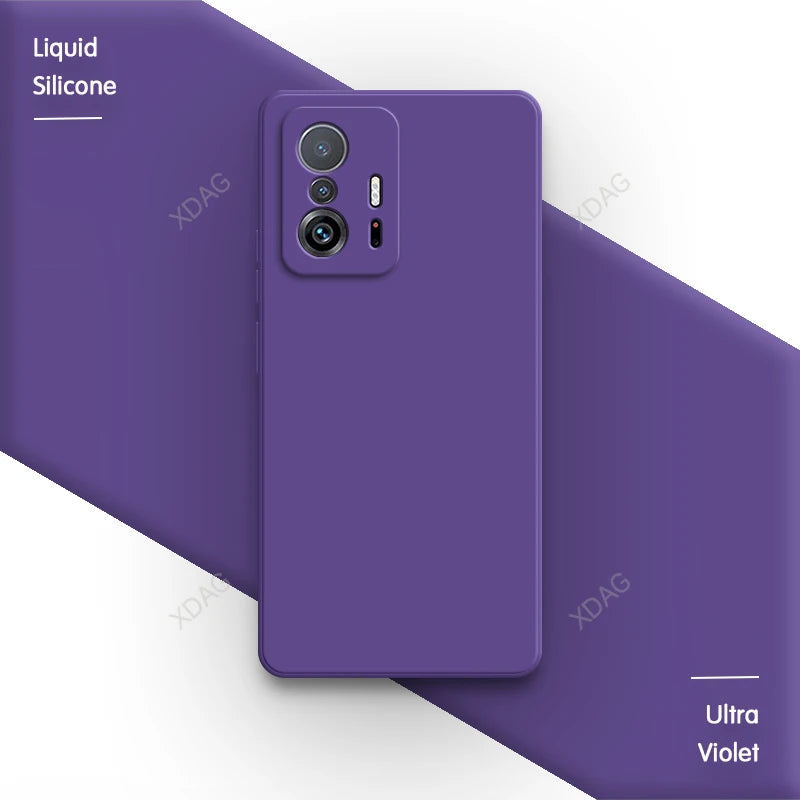 Halb-Hülle aus Flüssigsilikon Xiaomi 11T Pro