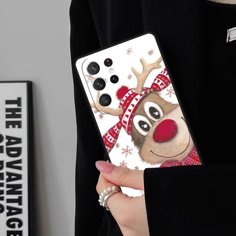 Weihnachts-Cartoon Hülle Samsung S25 Ultra