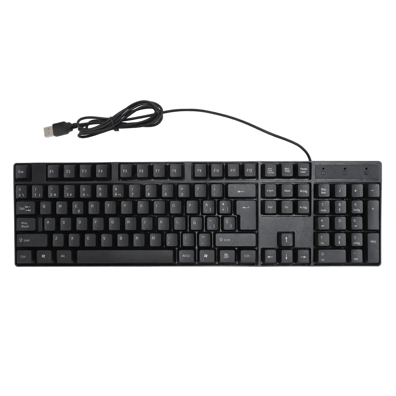 104-Tasten USB Tastatur kabelgebunden, mehrsprachig