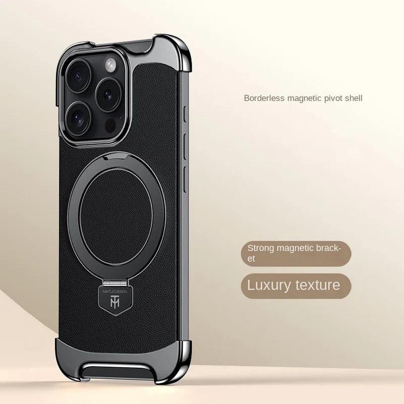 Metallhülle mit Ringhalter für iPhone 17 Pro Max