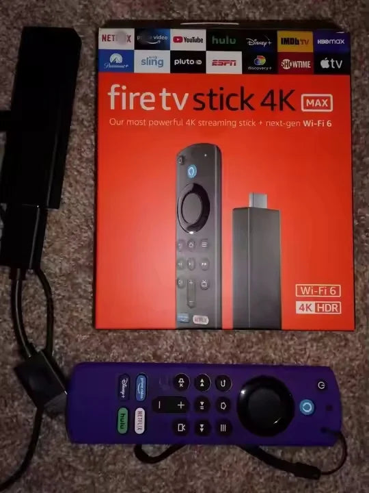 4K MAX Streaming Stick with WiFi 6 support