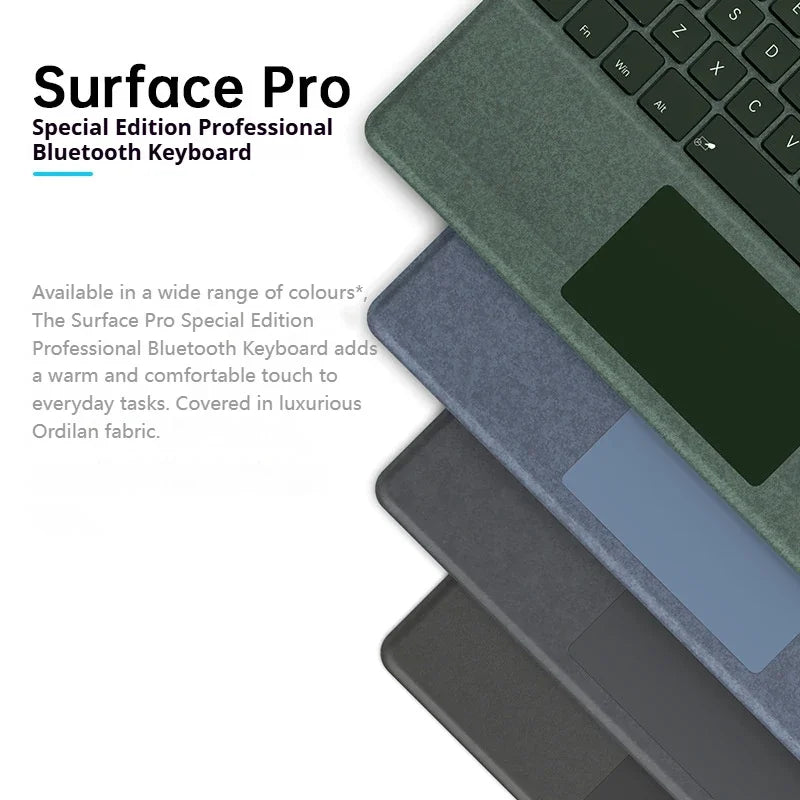 Bluetooth Tastatur mit Stiftschlitz für Surface Pro