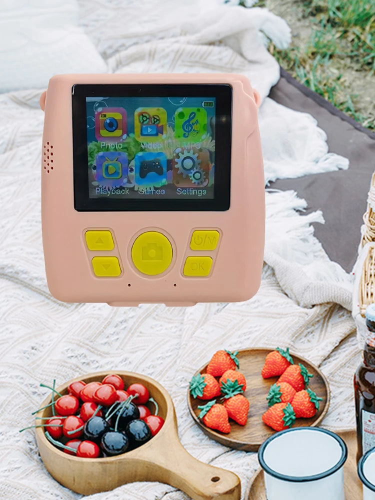 Kinder-Digitalkamera mit Sofortdruck und 2,4-Zoll Bildschirm