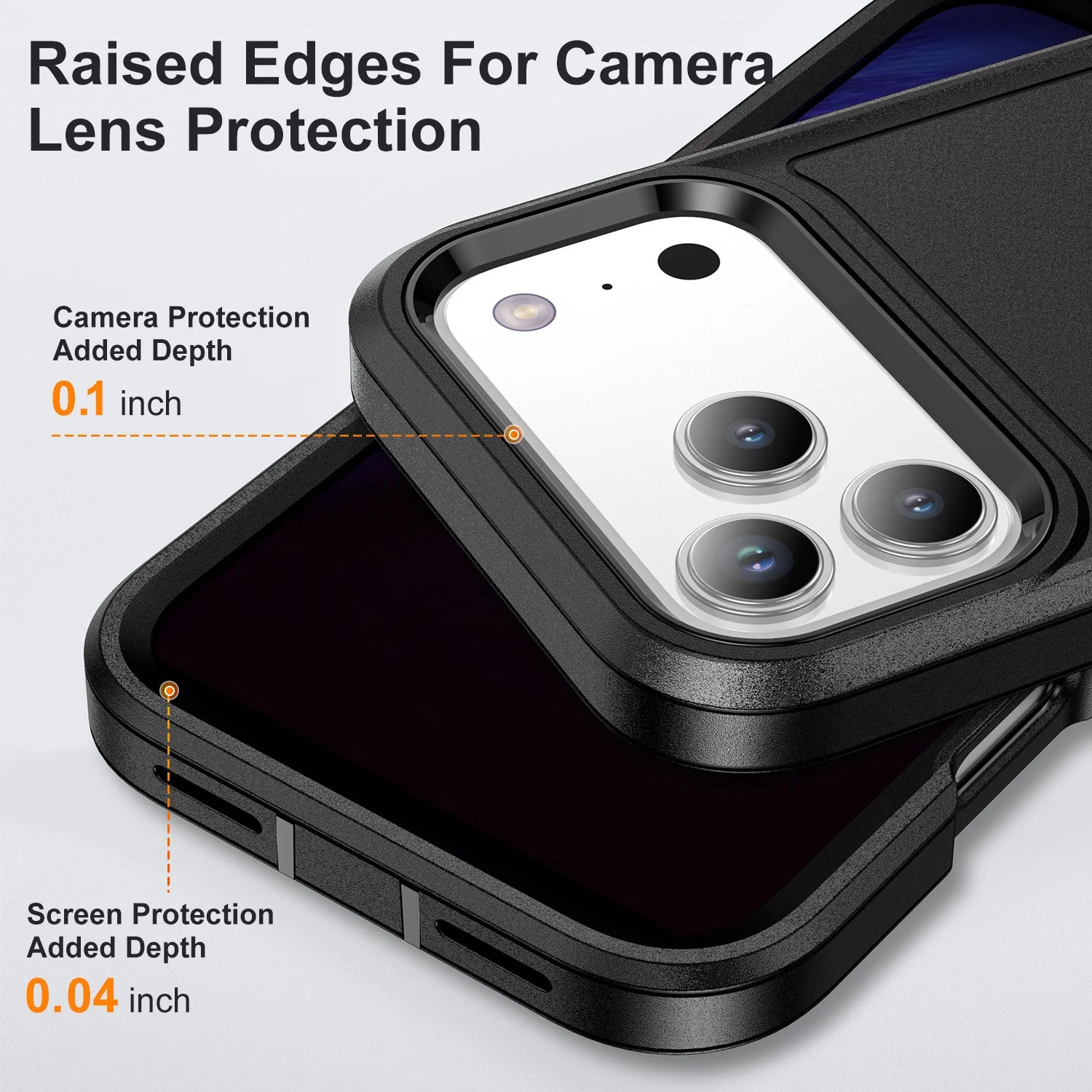 Robuste stoßfeste Hülle für iPhone 17 Pro Max