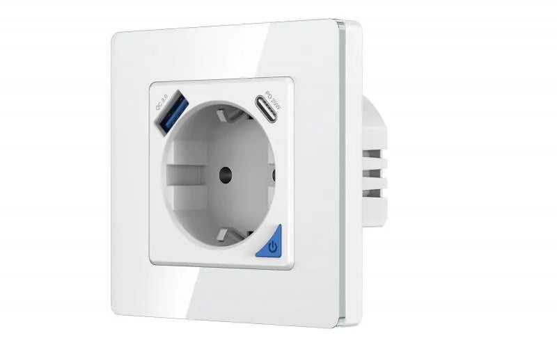 Tuya WiFi 16A EU Steckdose Smart Plug Timer