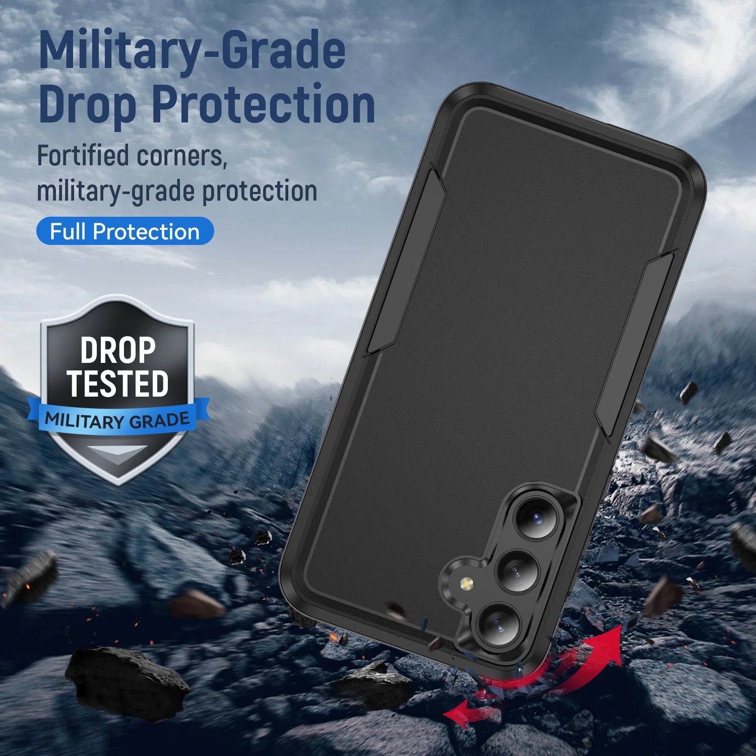 Militärische Hülle für Samsung Handy
