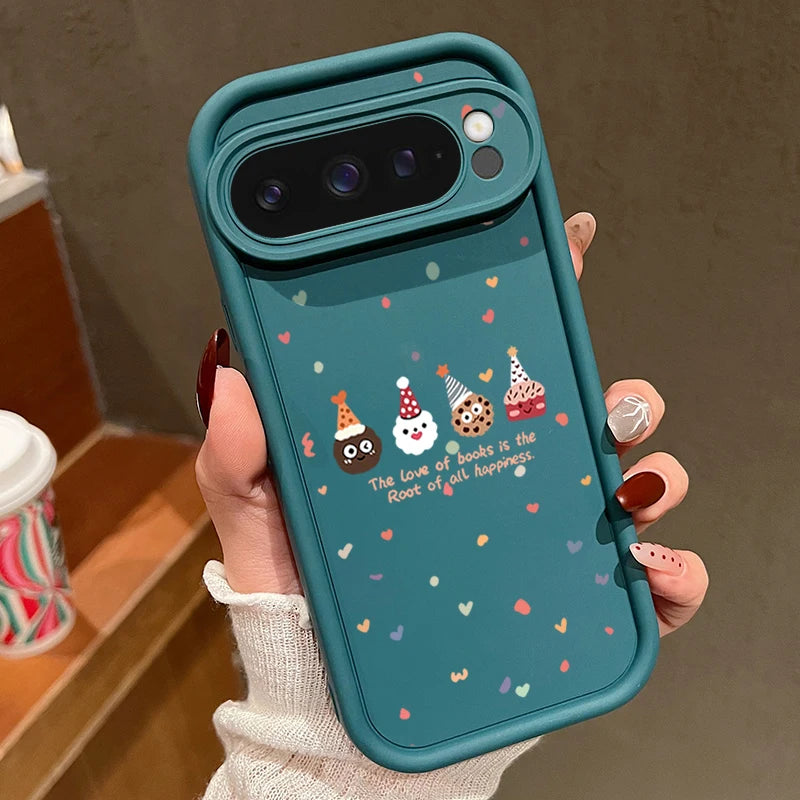 Weihnachtliche TPU Handyhülle für Google Pixel 8 9 10